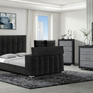 SERENITY/EMMA ONYX QUEEN BED GROUP